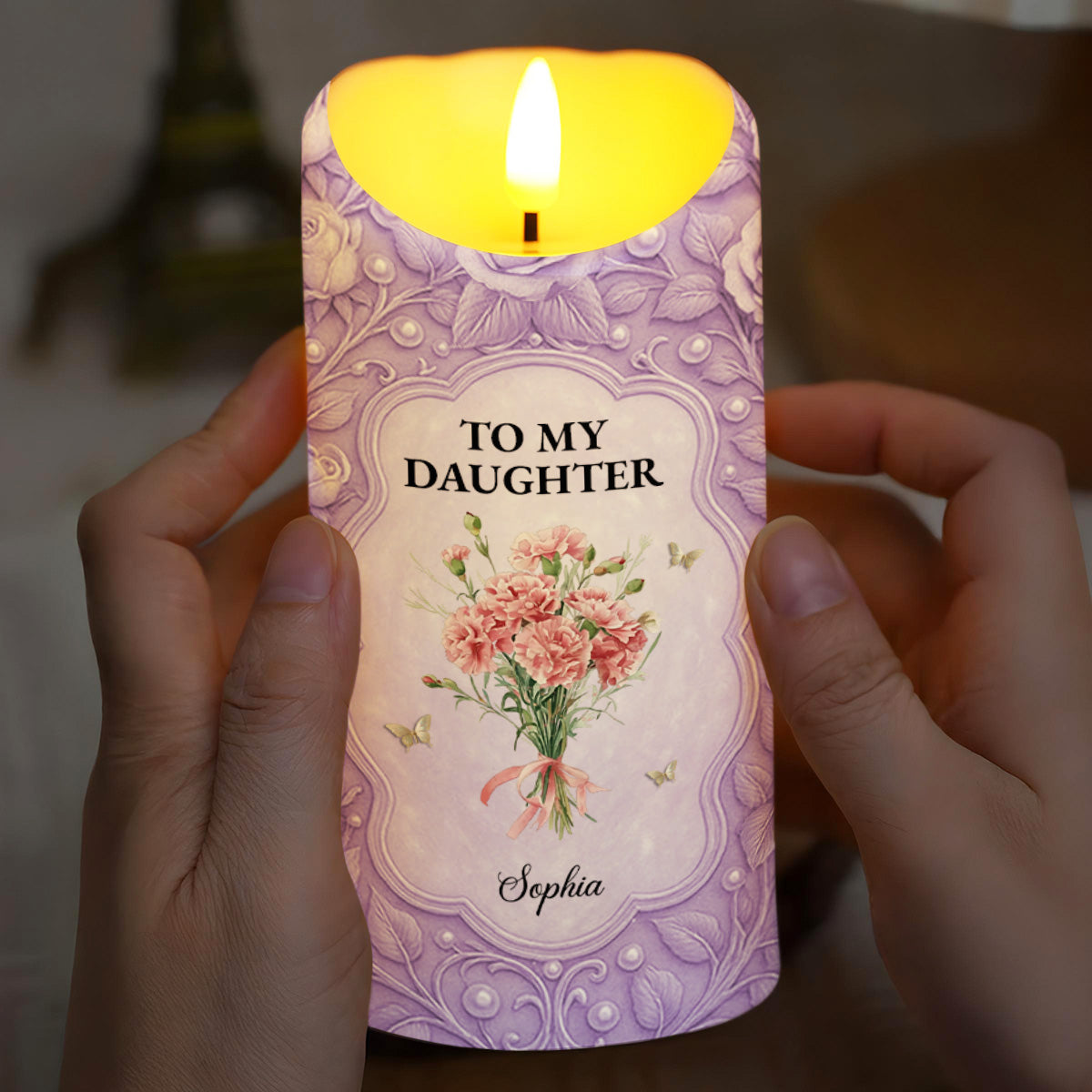 To My Daughter If I Could Give You Flowers And Butterflies