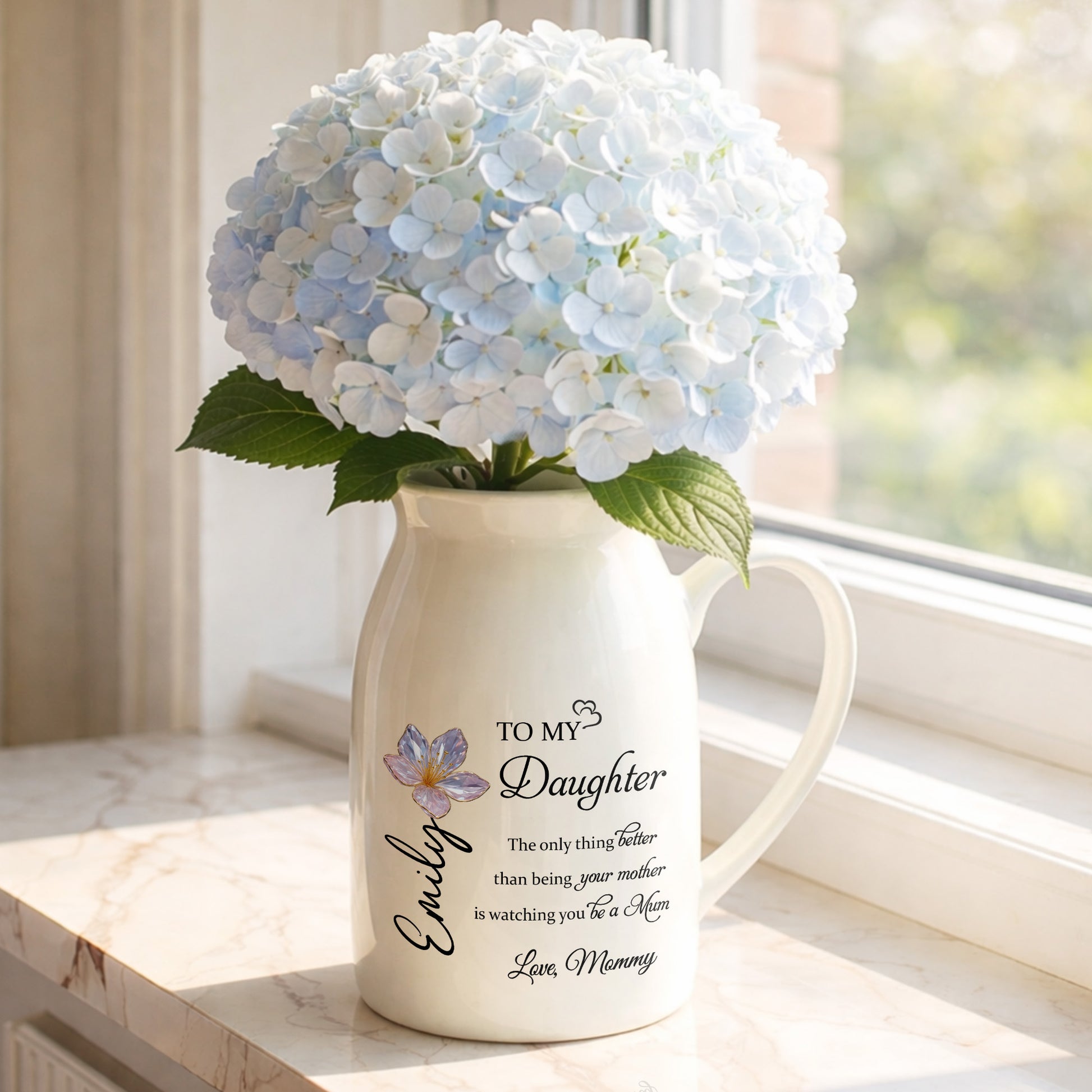 To My Daughter, The Only Thing Better Than Being Your Mother, Flower Design