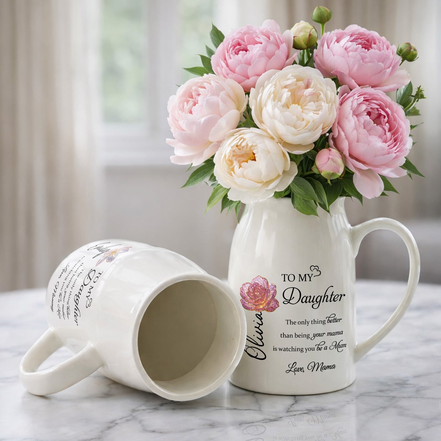 To My Daughter, The Only Thing Better Than Being Your Mother, Flower Design