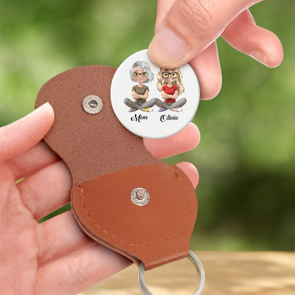 Amazing Loving Thoughtful Mother One Of A Kind Personalised Women Illustrations - Personalized Custom Pocket Hug - DAU320_HTOK