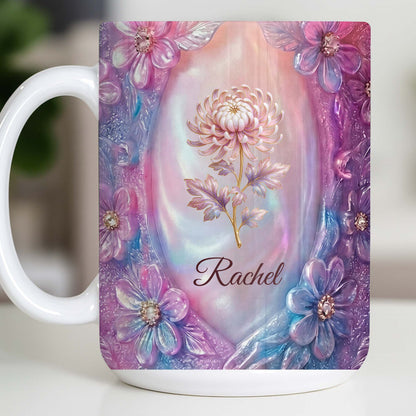 A Beautiful Bloom For A Soul With Chrysanthemum Floral Pattern