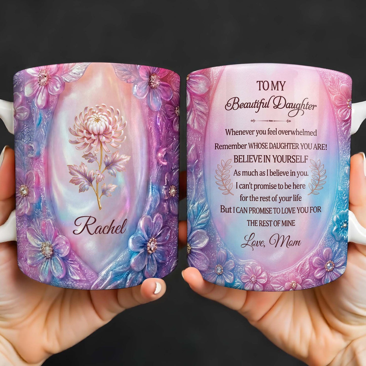 A Beautiful Bloom For A Soul With Chrysanthemum Floral Pattern