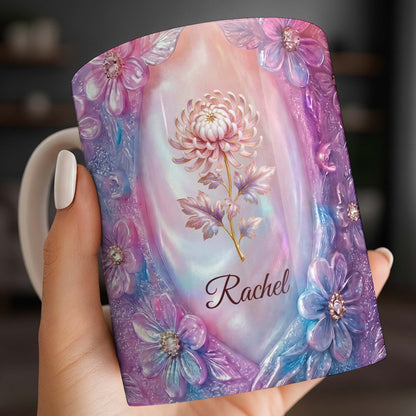 A Beautiful Bloom For A Soul With Chrysanthemum Floral Pattern