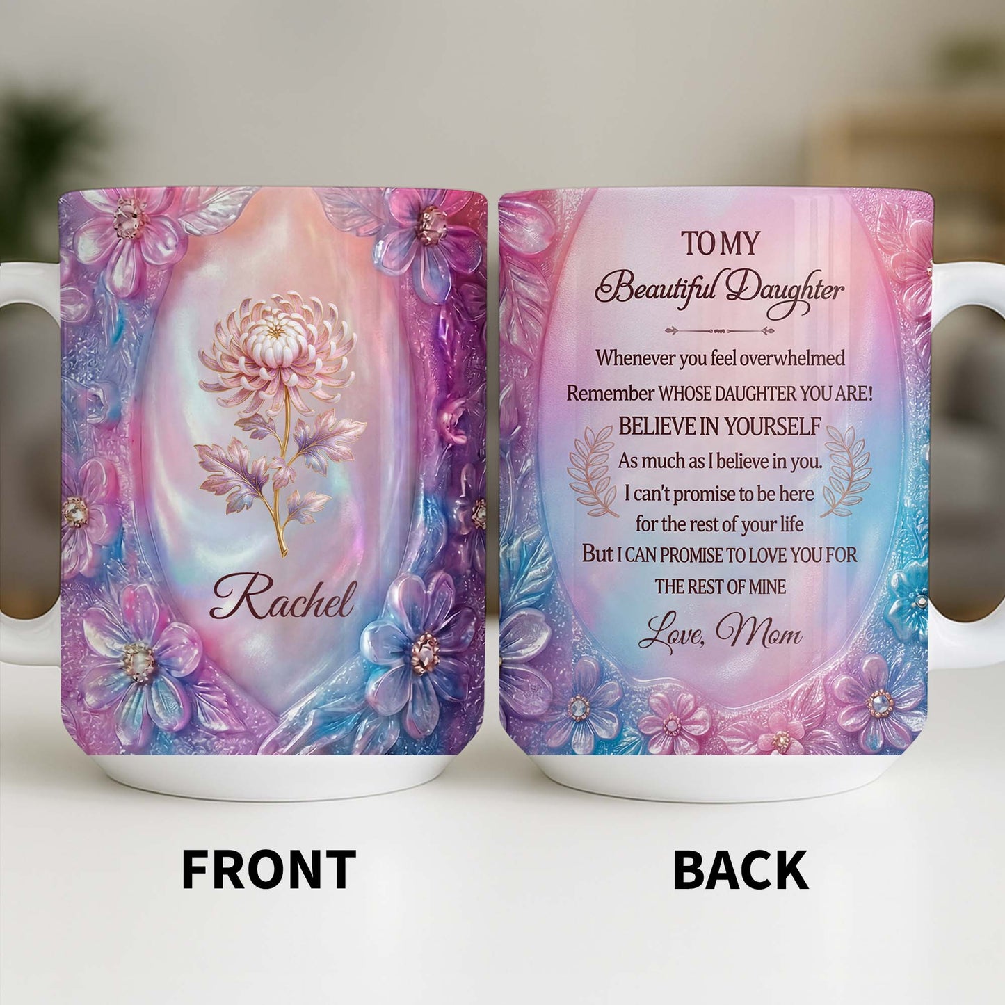 A Beautiful Bloom For A Soul With Chrysanthemum Floral Pattern