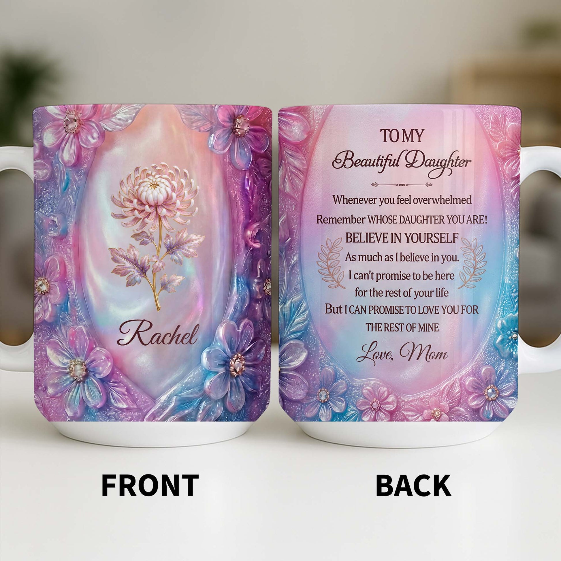 A Beautiful Bloom For A Soul With Chrysanthemum Floral Pattern