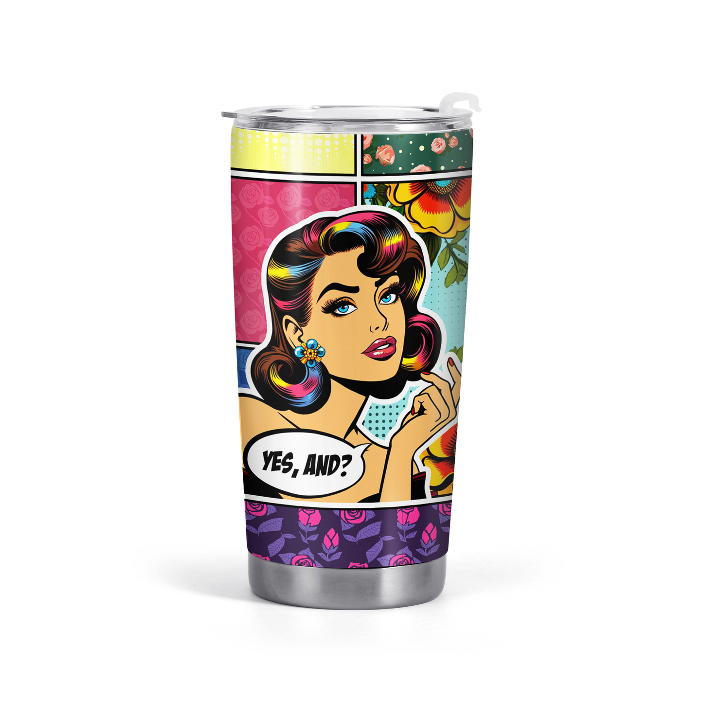 Yes, And? - Personalized Stainless Steel Tumbler 20oz - DB06TB