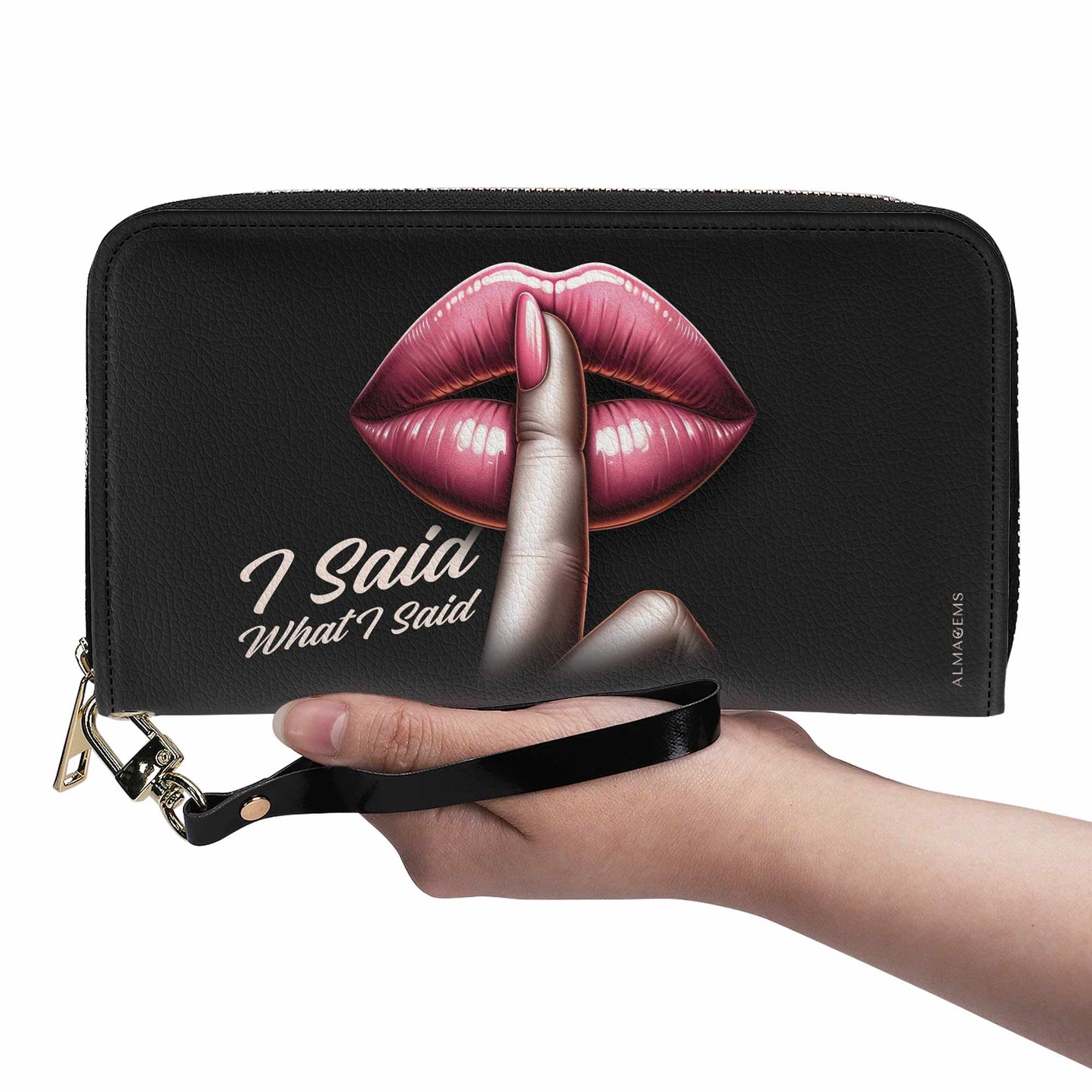 I Said What I Said - Women Leather Wallet - DB15WL