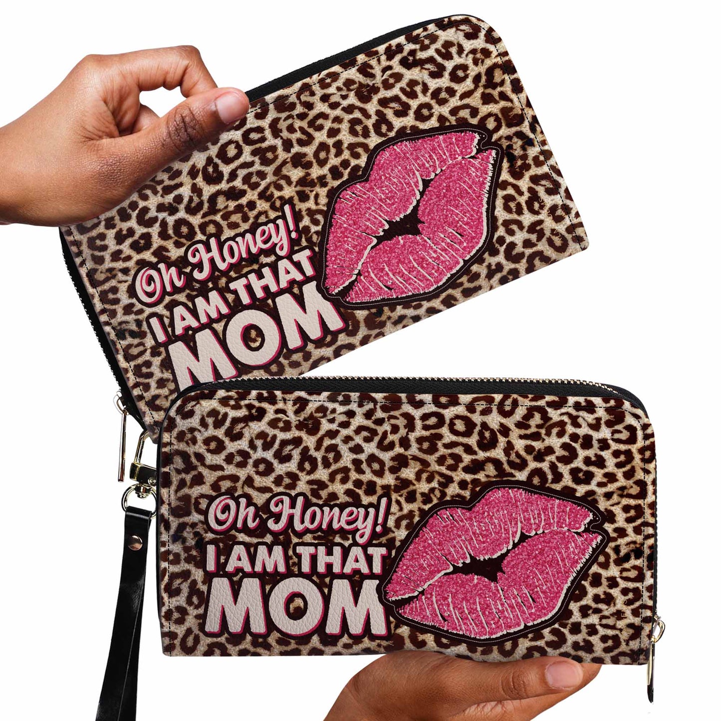 Soy esa mamá - Cartera de piel para mujer - DB18WL