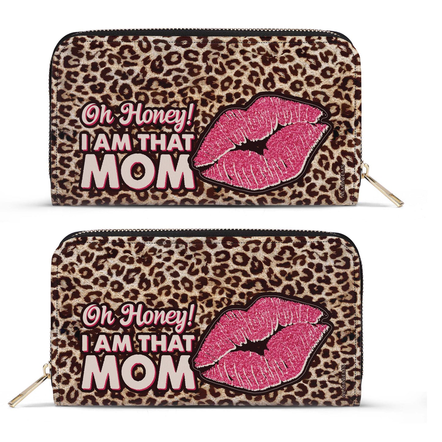 I Am That Mom - Women Leather Wallet - DB18WL