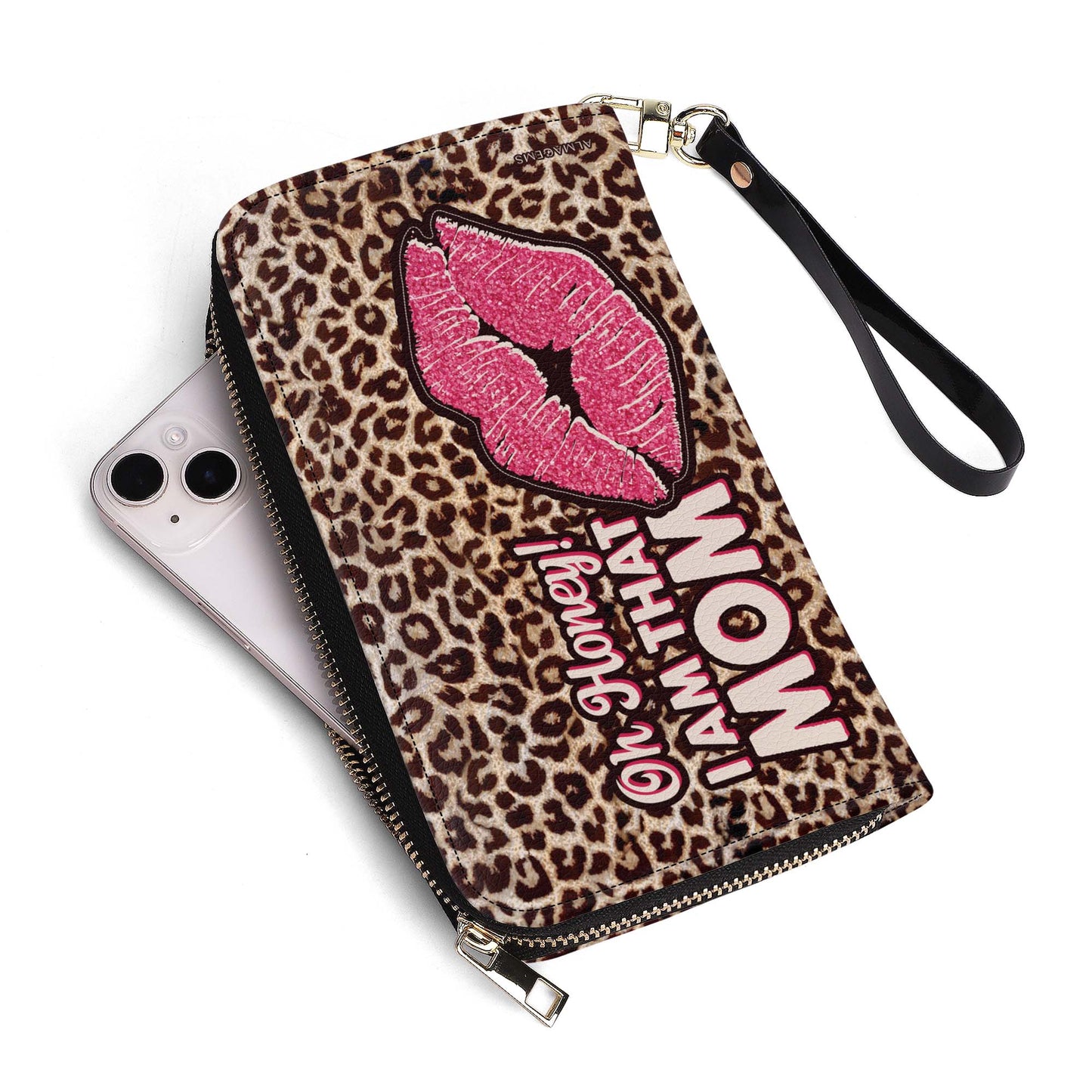 I Am That Mom - Women Leather Wallet - DB18WL