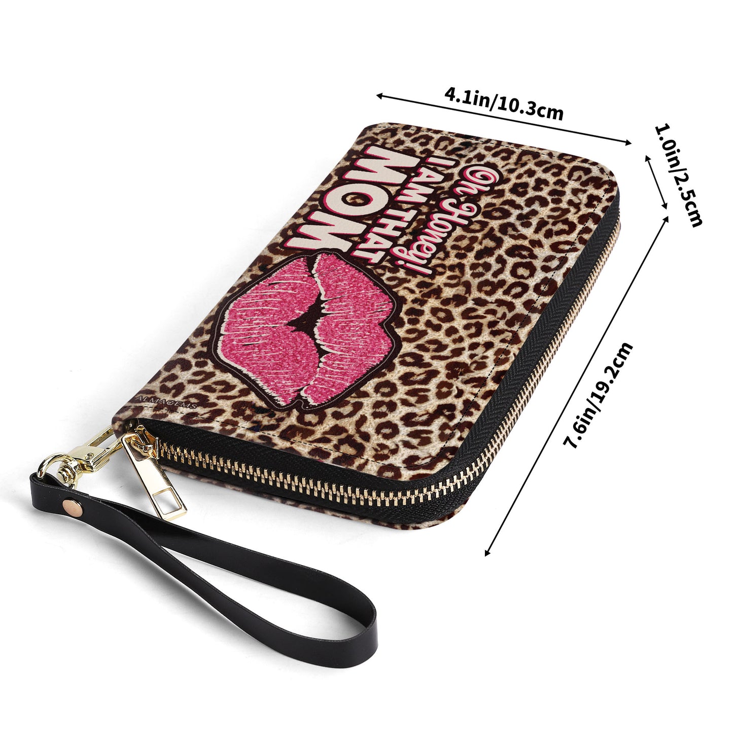 I Am That Mom - Women Leather Wallet - DB18WL