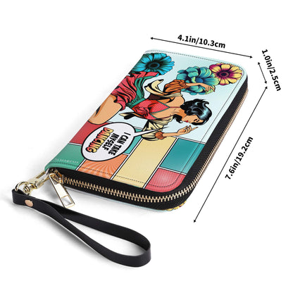 I Can Take Myself Dancing - Cartera de piel para mujer - DB23WL