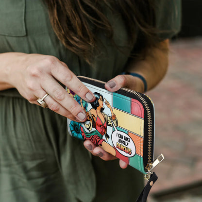 I Can Take Myself Dancing - Cartera de piel para mujer - DB23WL