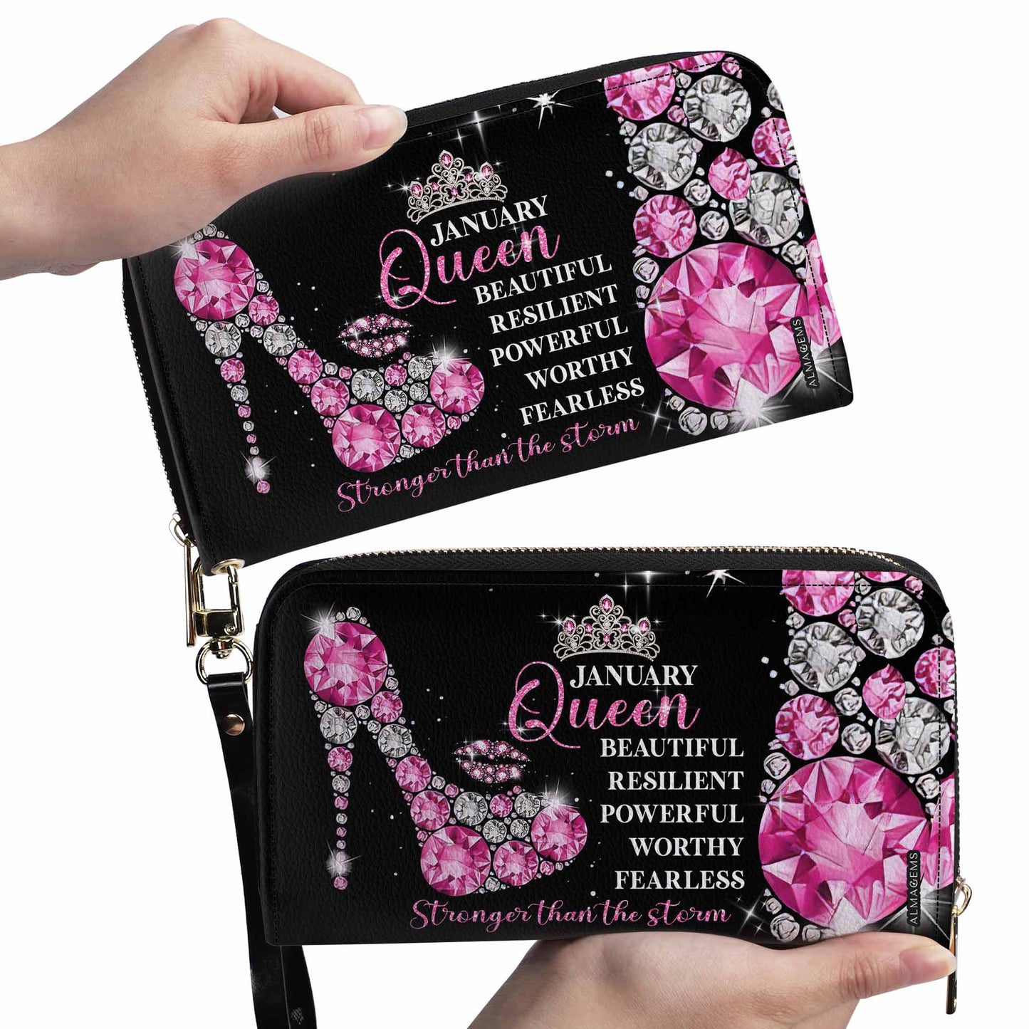 Month Queen - Women Leather Wallet - DB24WL