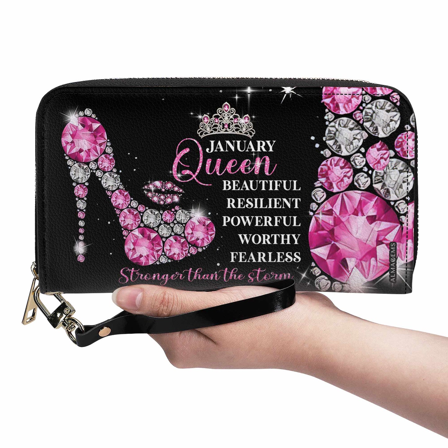 Month Queen - Cartera de piel para mujer - DB24WL