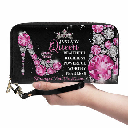 Month Queen - Cartera de piel para mujer - DB24WL