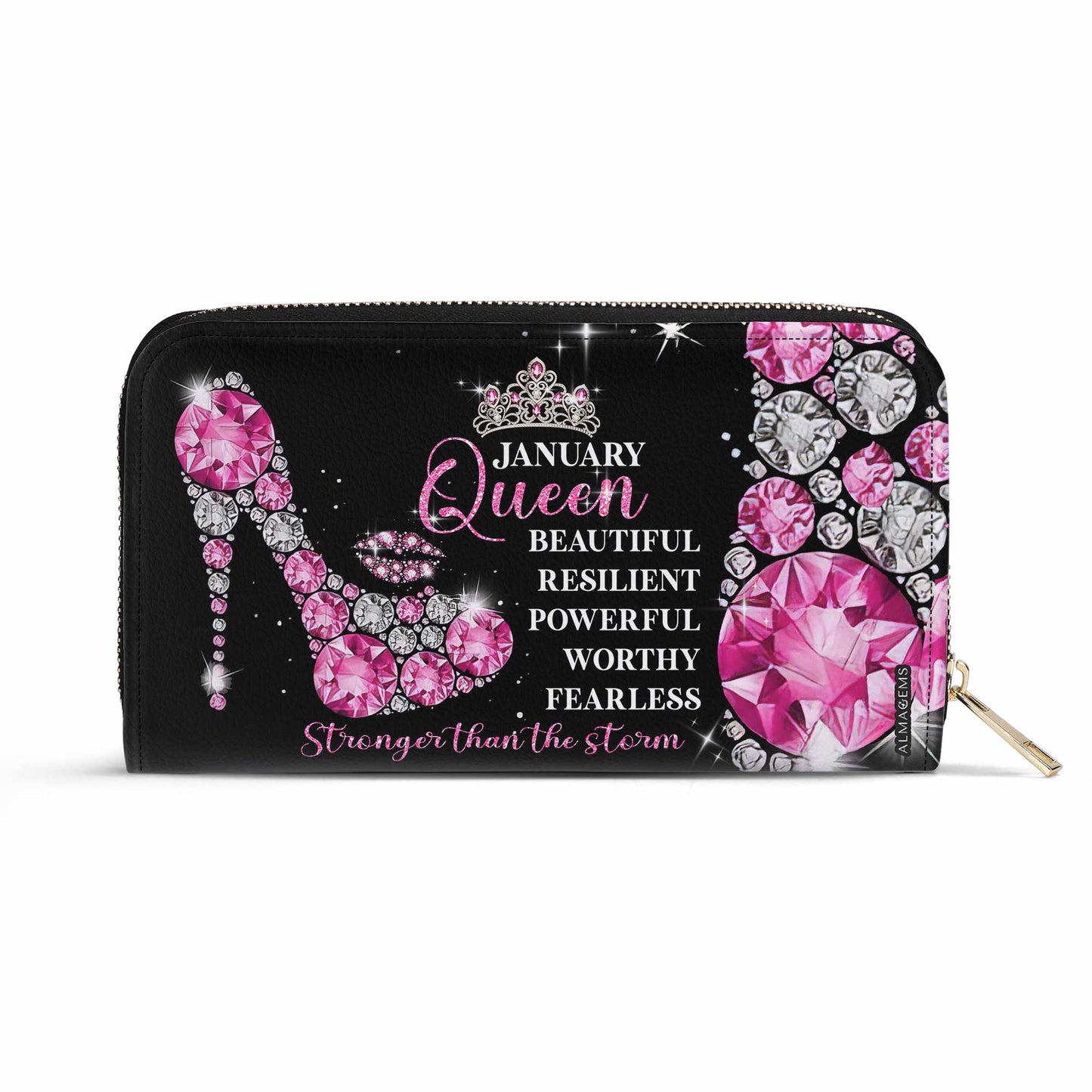 Month Queen - Women Leather Wallet - DB24WL