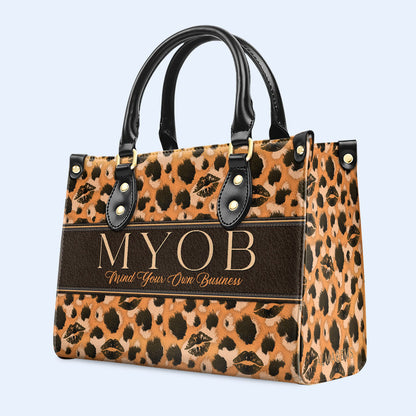 MYOB - Bolso de mano de piel personalizado - DB34