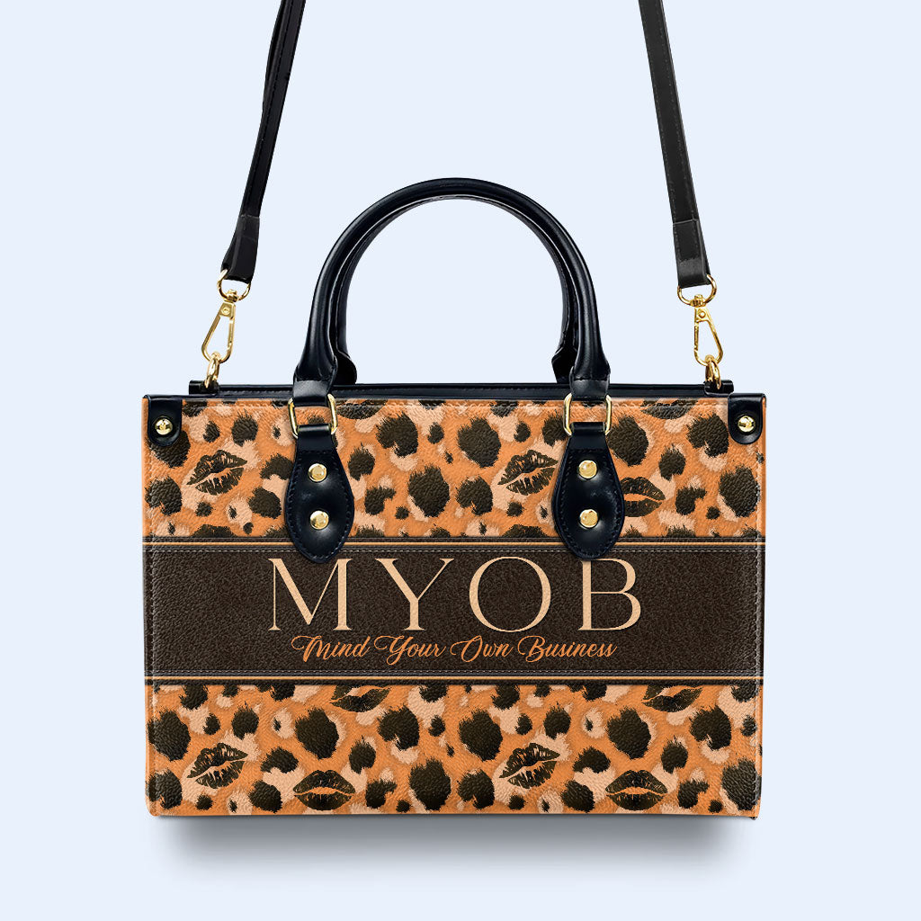 MYOB - Bolso de mano de piel personalizado - DB34