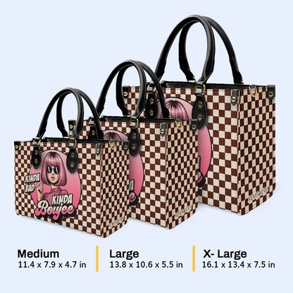 Kinda Boujee - Bespoke Leather Handbag - DB46