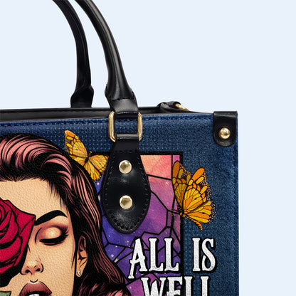 All Is Well With Me - Bespoke Leather Handbag - DB63