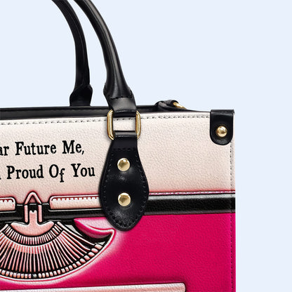 Dear Future Me - Bespoke Leather Handbag - DB65