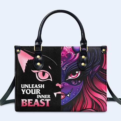 Unleash Your Inner Beast  - Personalized Custom Leather Handbag - DG002_HB