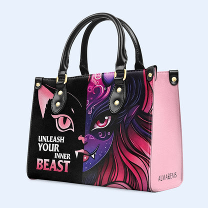 Unleash Your Inner Beast  - Personalized Custom Leather Handbag - DG002_HB