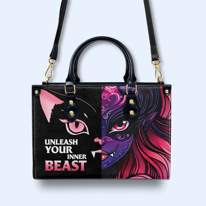 Unleash Your Inner Beast  - Personalized Custom Leather Handbag - DG002_HB