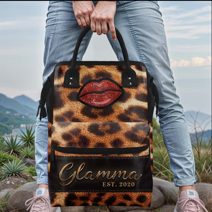 Glamma - Personalized Custom Duckbilled Travel Backpack - DG007_DKB