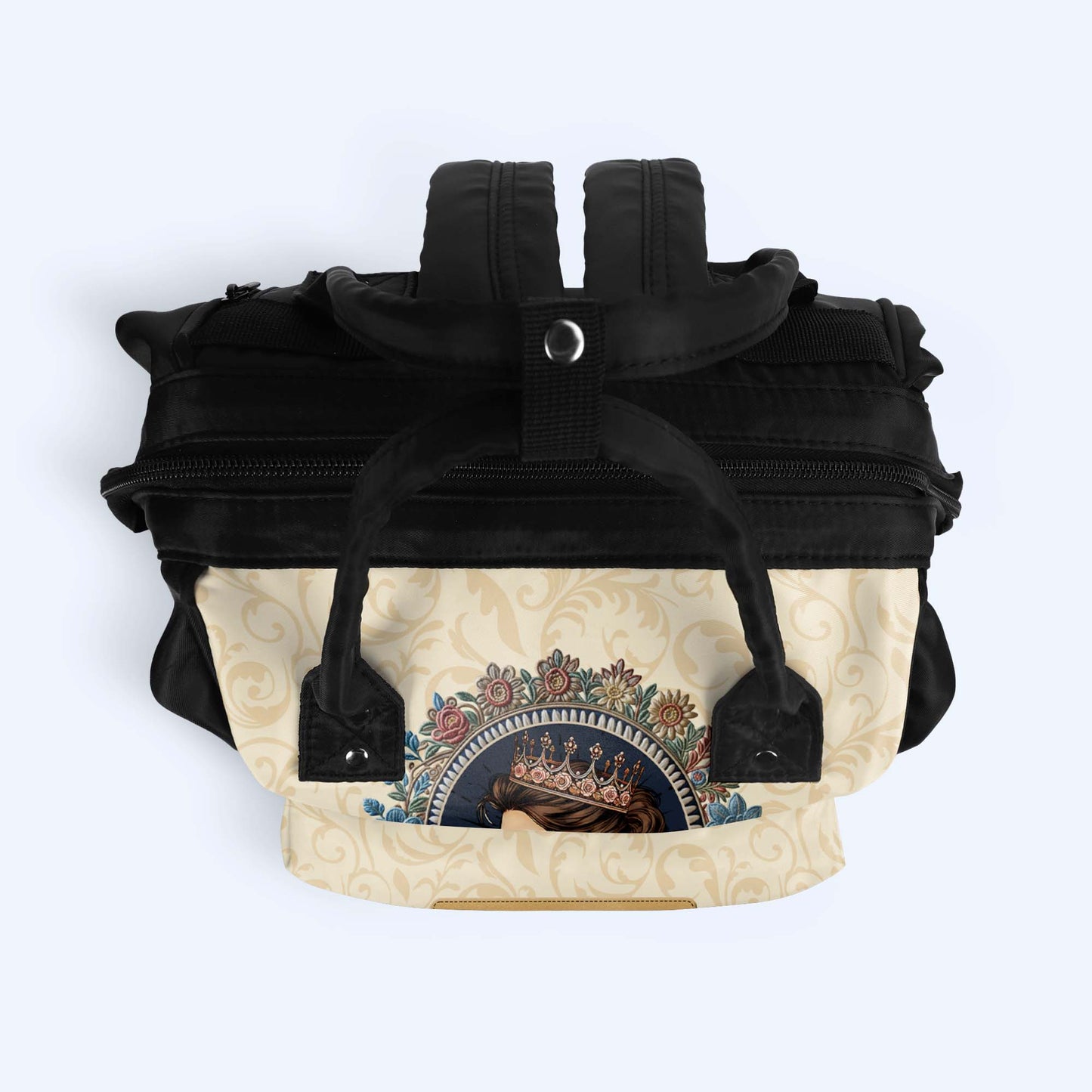 A QUEEN WAS BORN IN - Special Personalized Custom Duckbilled Travel Backpack - DG010_DKB