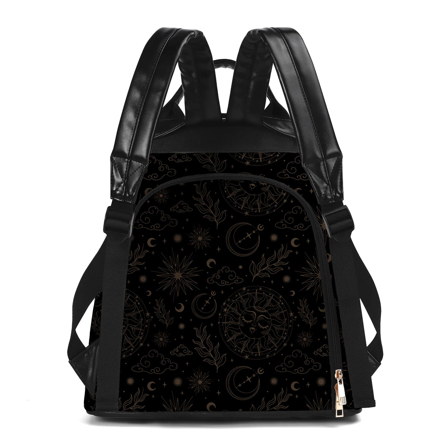 Zodiac Queen - Personalized Custom Leather Backpack - DG048_BP