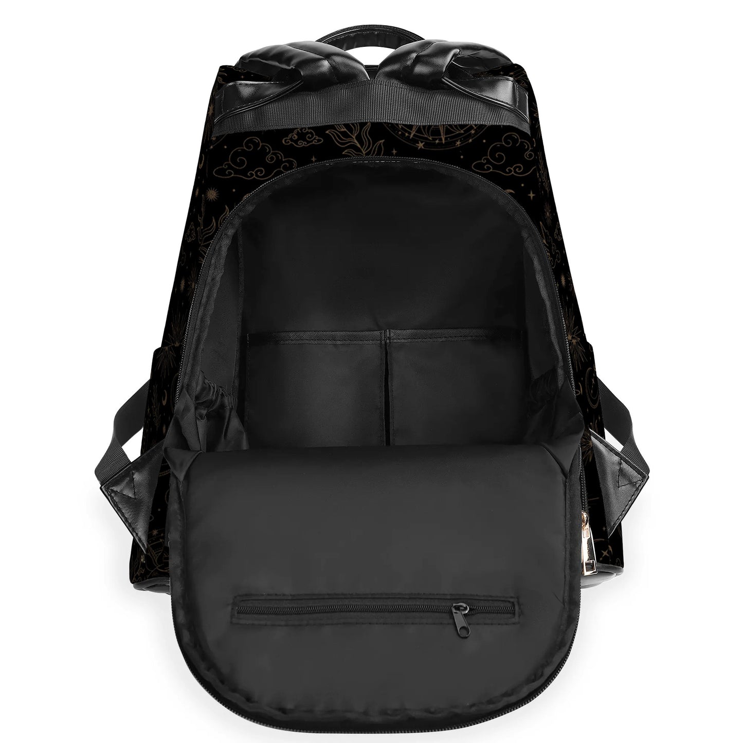 Zodiac Queen - Personalized Custom Leather Backpack - DG048_BP