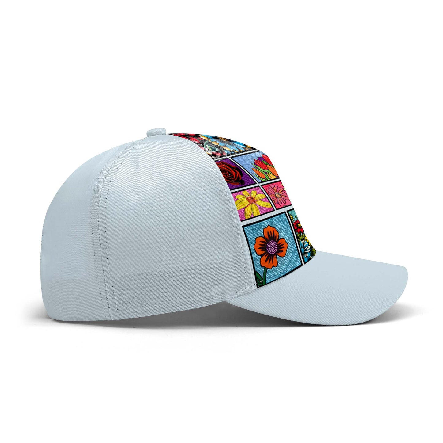 Puedo comprarme flores - Gorra personalizada personalizada, gorra de béisbol con estampado completo - DG049_BAC