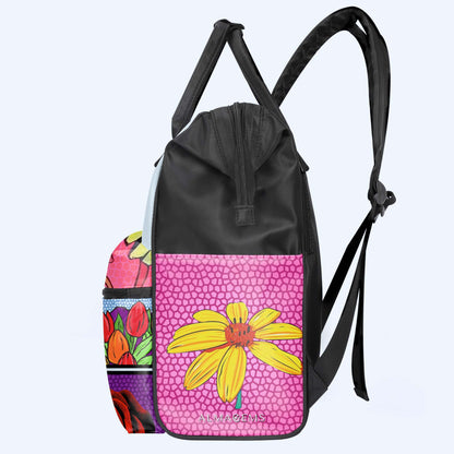 I Can Buy Myself Flowers - Personalized Custom Duckbilled Travel Backpack - DG049_DKB