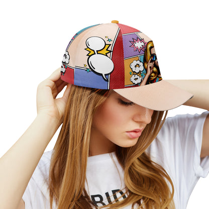 It Is What It Is - Personalized Custom Hat, All Over Print Baseball Cap - DG050_BAC