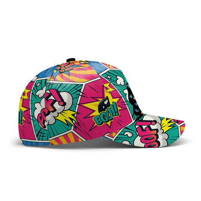 Me dejaron sin supervisión - Gorra personalizada personalizada, gorra de béisbol con estampado completo - DG051_BAC