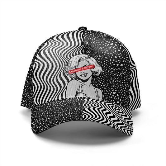 Expensive And Difficult - Personalized Custom Hat, All Over Print Baseball Cap - DG052_BAC