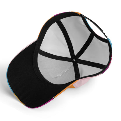 Soy suficiente - Gorra personalizada personalizada, gorra de béisbol con estampado integral - DG054_BAC