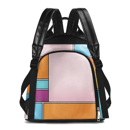 I AM ENOUGH - Personalized Custom Leather Backpack - DG054_BP