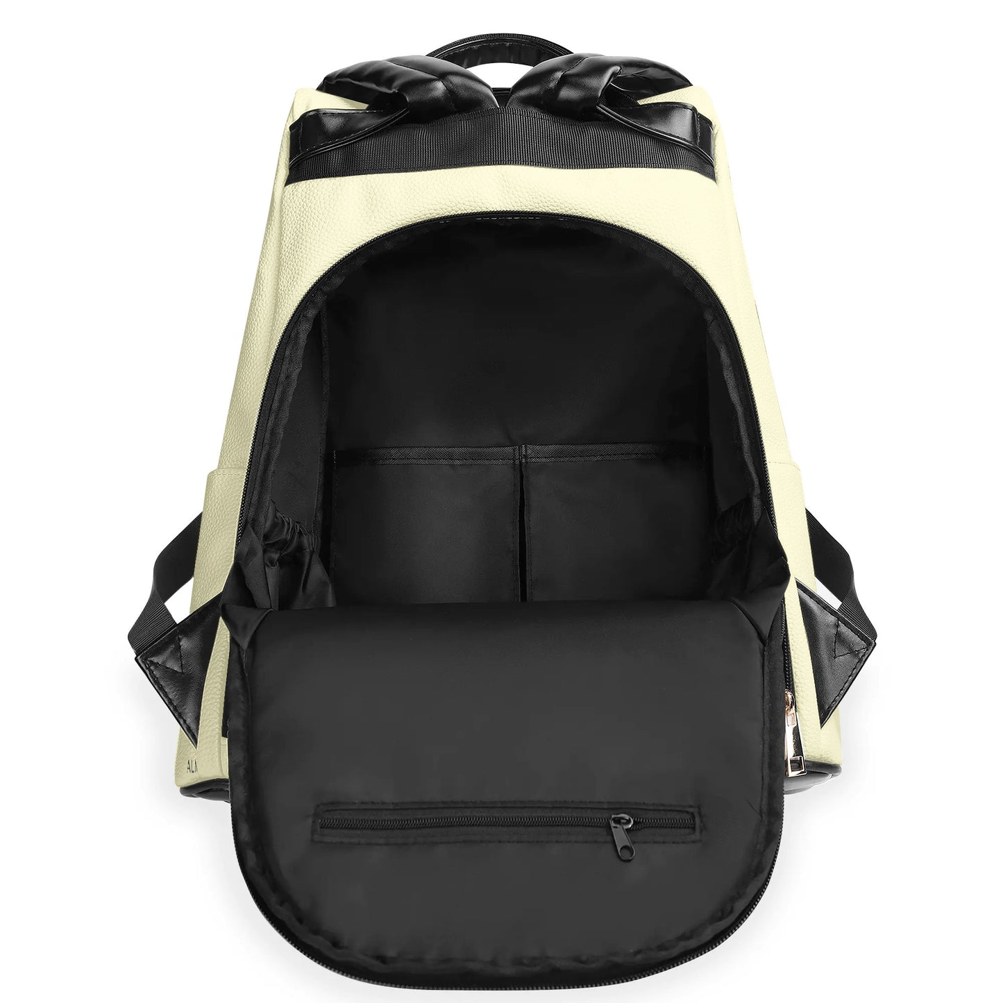 And She Lived Happily Ever After - Personalized Custom Leather BackPack - DG057_BP