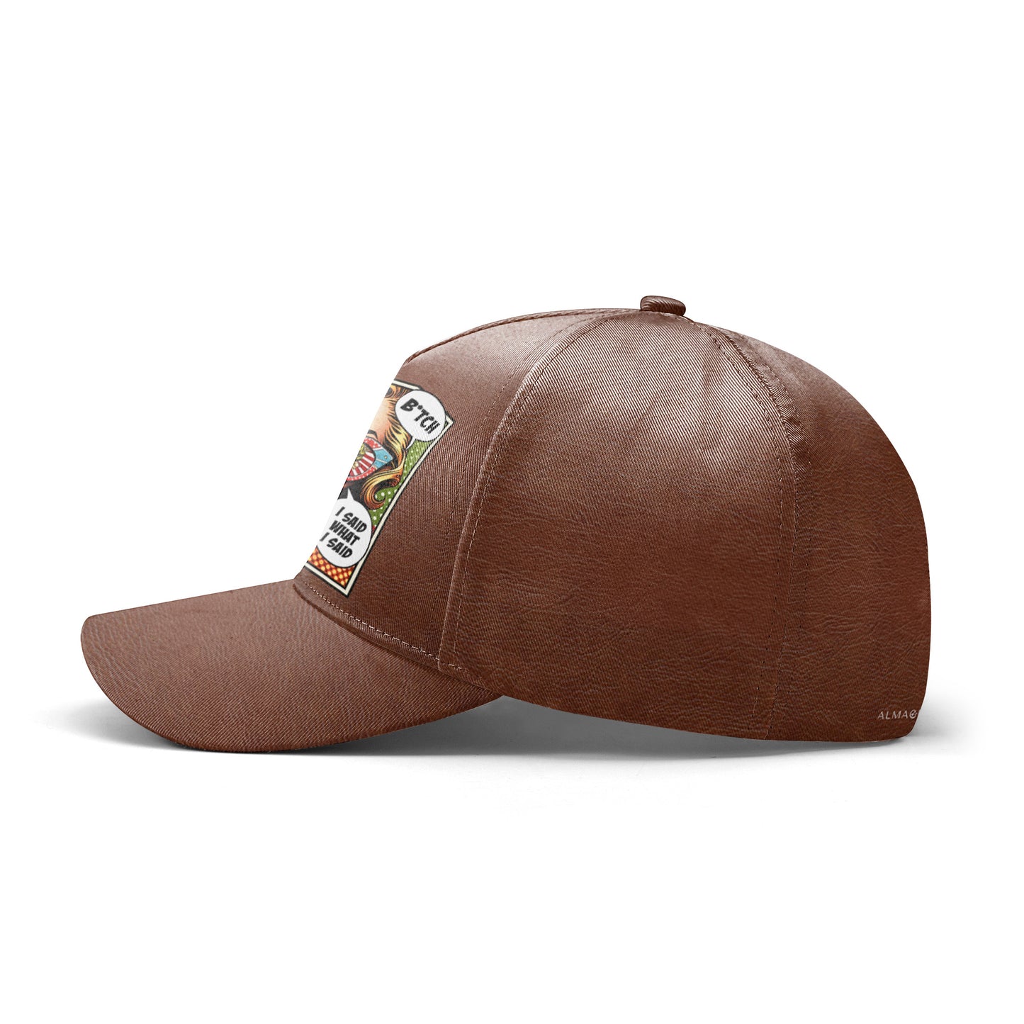 DIJE LO QUE DIJE - Gorra personalizada personalizada, gorra de béisbol con estampado completo - DG059_BAC