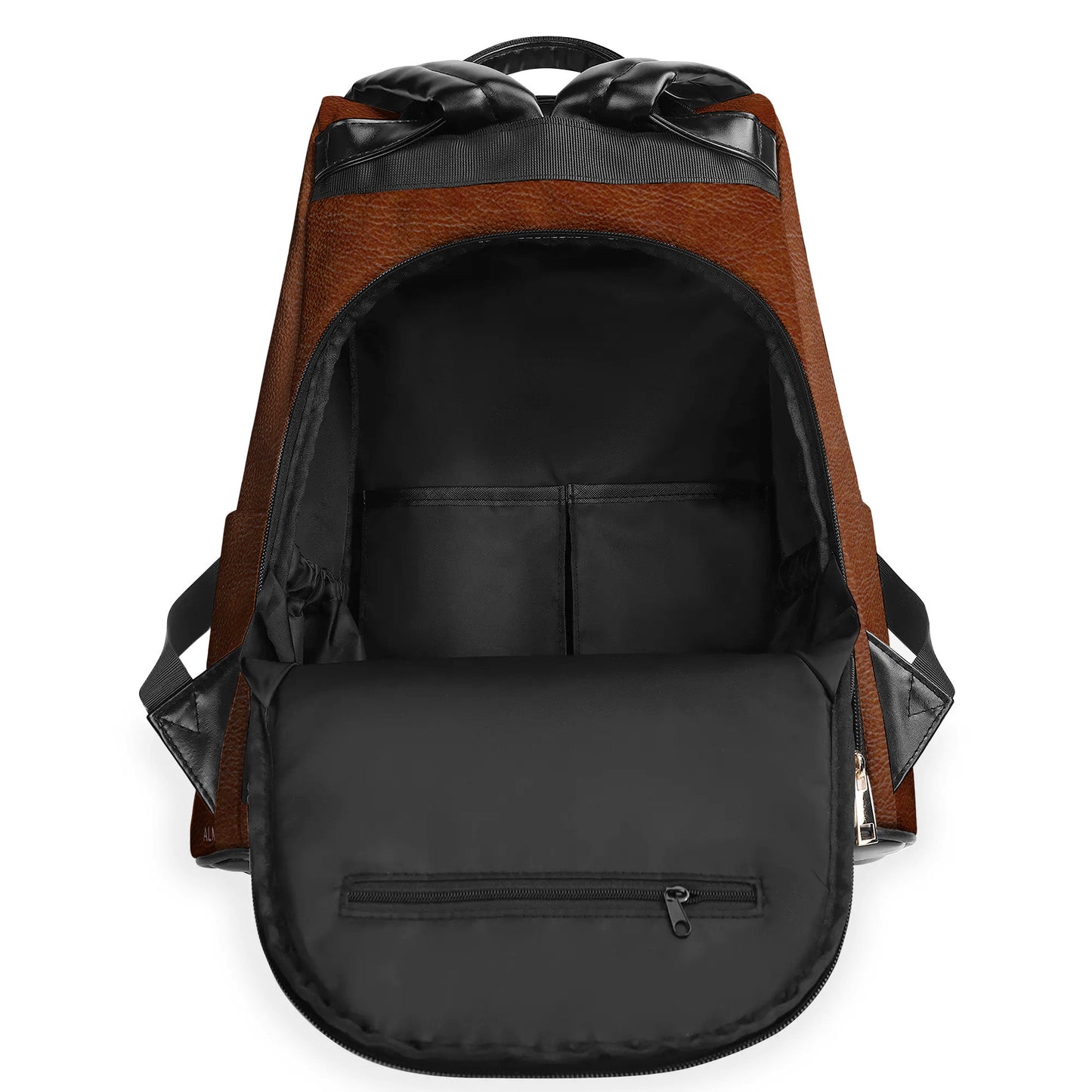 I SAID WHAT I SAID - Personalized Custom Leather Backpack - DG059_BP