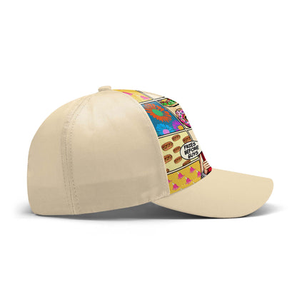 Fries Before Guys - Gorra personalizada con estampado integral - DG062_BAC