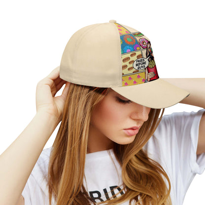 Fries Before Guys - Gorra personalizada con estampado integral - DG062_BAC