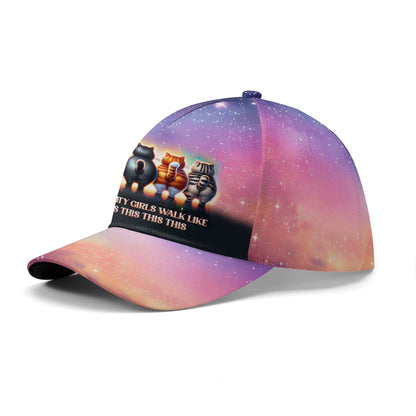 Catwalk - Personalized Custom Hat, All Over Print Baseball Cap - DG063_BAC