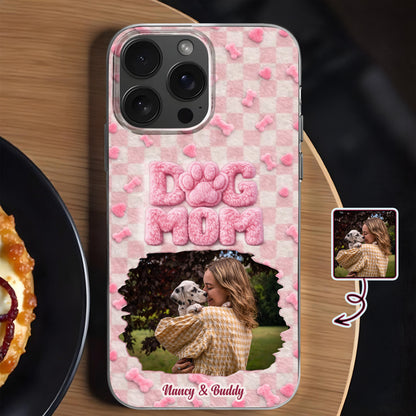 Dog Mom With Cute Paws Design