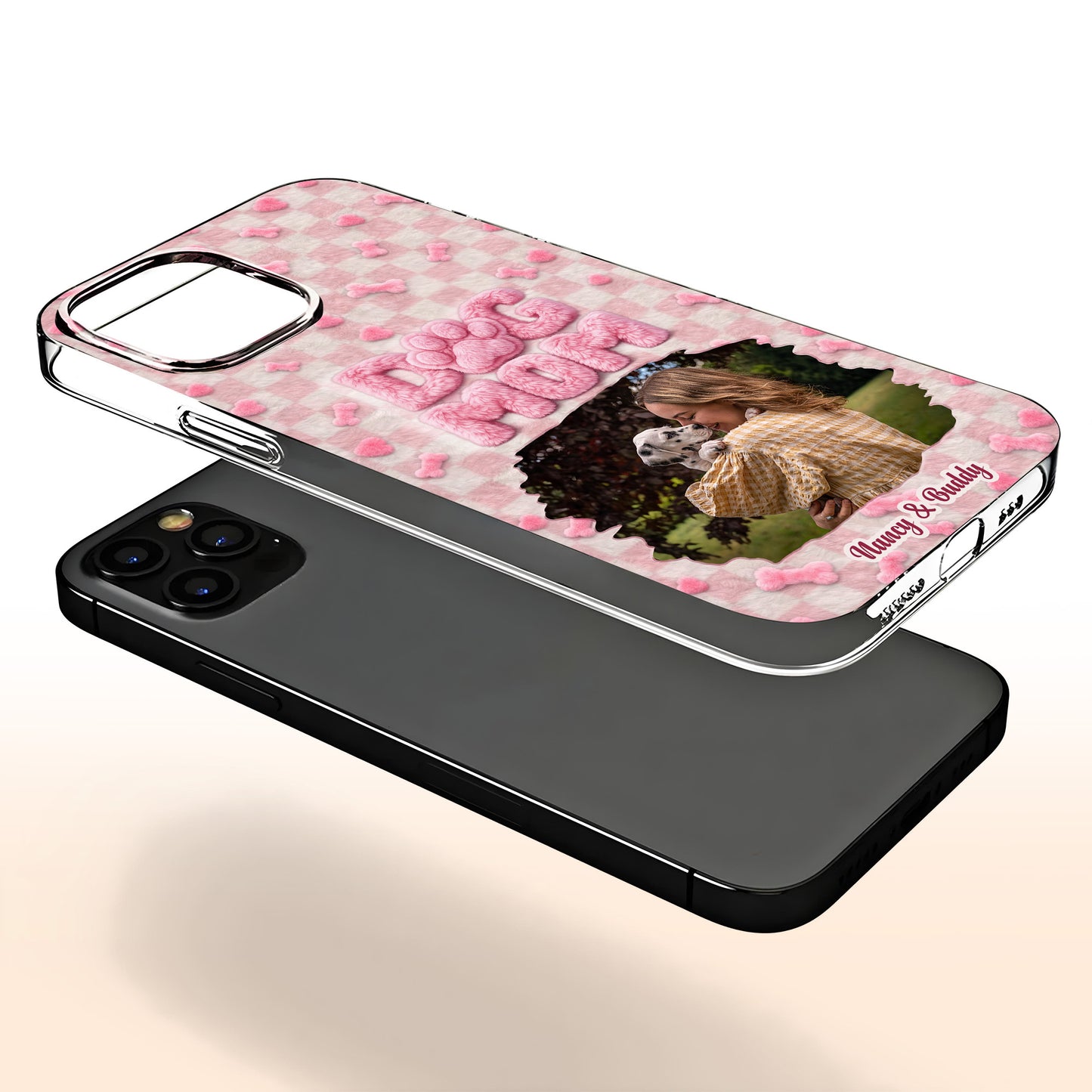 Dog Mom With Cute Paws Design