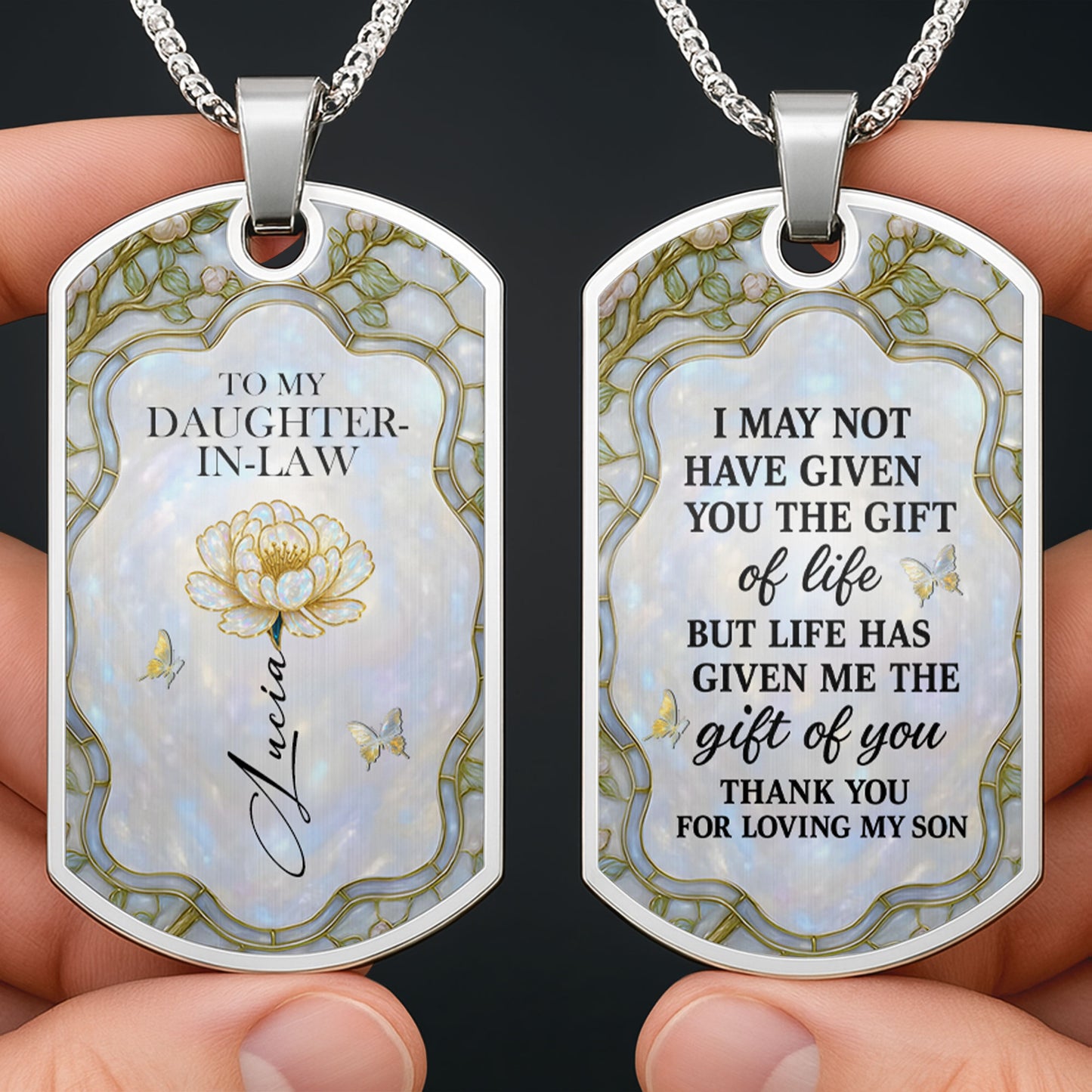 To My Daughter-In-Law, Thank You For Loving My Son