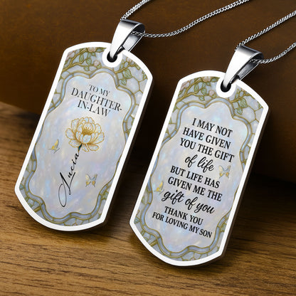 To My Daughter-In-Law, Thank You For Loving My Son